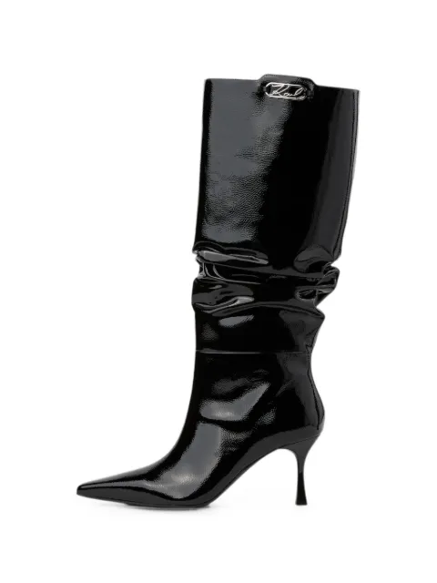 Karl Lagerfeld Klarice slouch boots Black KLL32390999