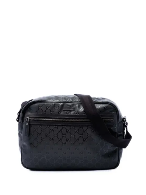 Gucci Pre-Owned 2016-2026 GG Imprime crossbody bag Black S1HG514L42R3JG0D