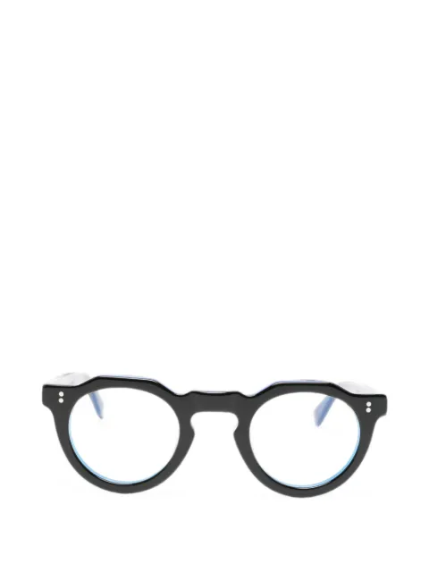 Lesca Pica geometric-frame glasses Black PICA