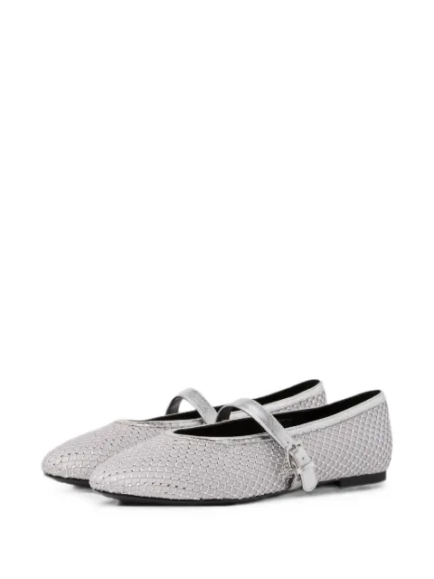 Karl Lagerfeld Karo gemstone Mary Jane flats Grey KLL40177290