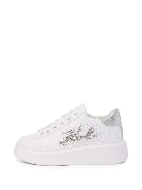 Karl Lagerfeld Anakapri rhinestone sneakers White KL63516S109