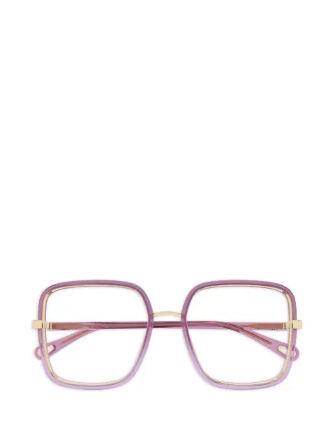 Chloé Eyewear square-frame glasses Purple CH0338O