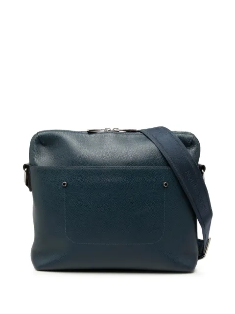 Louis Vuitton Pre-Owned 2015 Taiga Grigori PM crossbody bag Blue J6I1CYLD8T5NJLRK