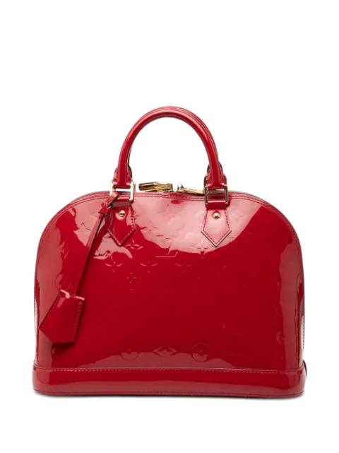 Louis Vuitton Pre-Owned 2014 Monogram Vernis Alma PM handbag Red FDVDBE1JX5COQHHQ