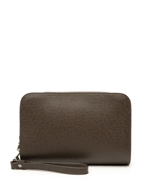 Louis Vuitton Pre-Owned 2004 Taiga Pochette Baikal clutch bag Brown CVOGNPOBL0CUSB52