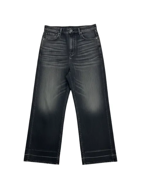 R13 Venti wide-leg jeans Grey R13WD065