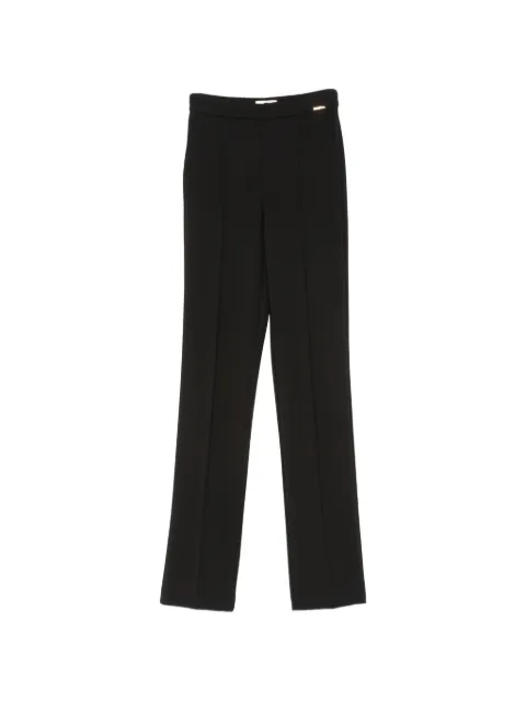 Elisabetta Franchi pressed-crease tailored trousers Black PA20466E2