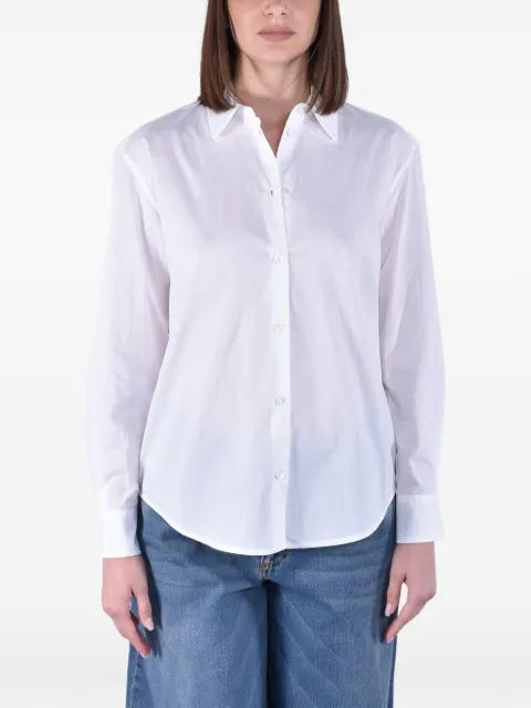 MC2 Saint Barth Meredith logo-embroidered shirt White MDH001