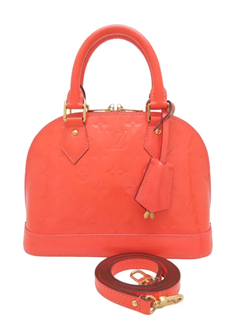 Louis Vuitton Pre-Owned 2014 Monogram Vernis Alma BB satchel Pink QGOPHVBN557ROMLR