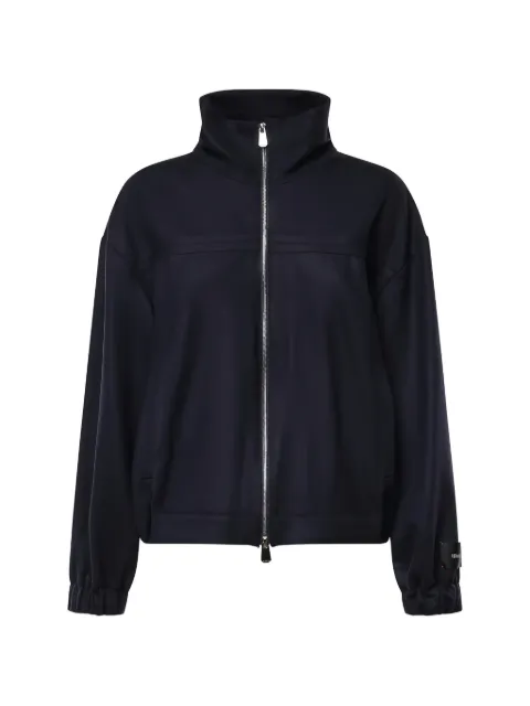 PINKO zip-up funnel-neck coat Blue 107444A3Q5