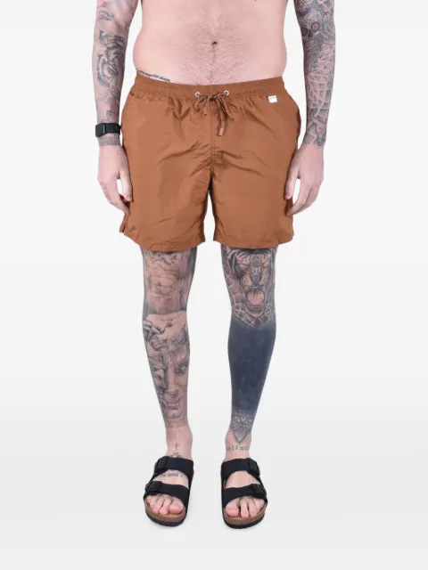 MC2 Saint Barth Lighting Pantone swim shorts Brown LIG0004