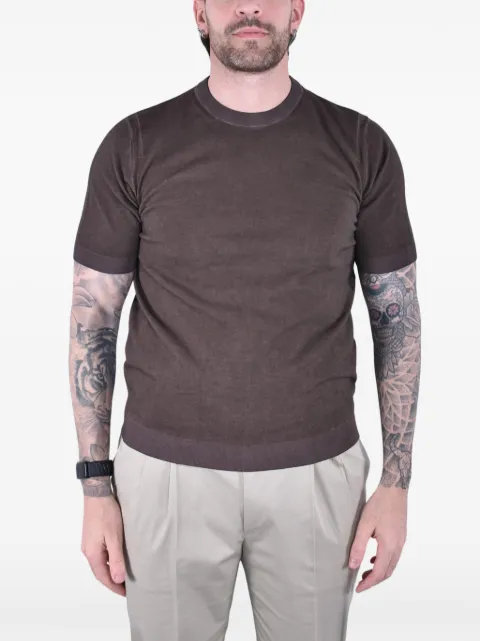 Kangra crew-neck T-shirt Brown S6K302521