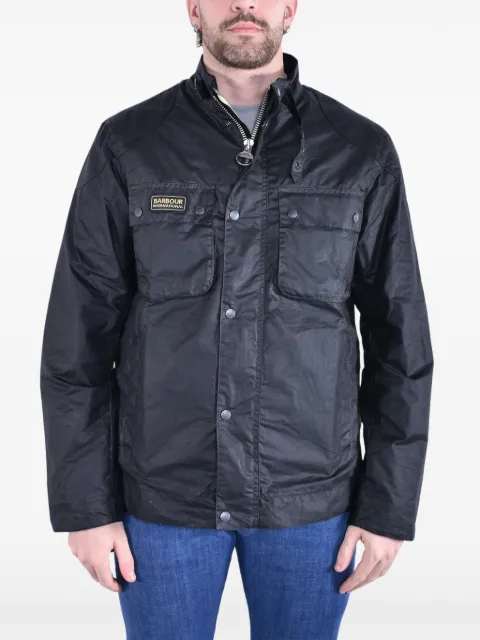 Barbour International Merton wax jacket Black MWX2455