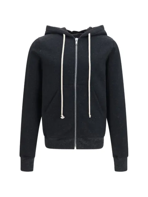Rick Owens Jason zip-up hoodie Black RU02F4284WFE