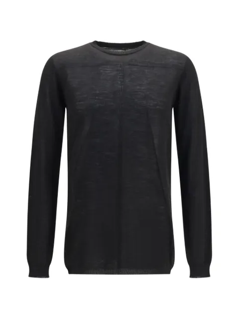 Rick Owens Biker Level sweater Black RU02F4622ML