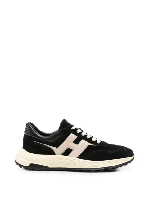 Hogan Hyperlight panelled logo-patch sneakers Blue HXM5630FR30S9G