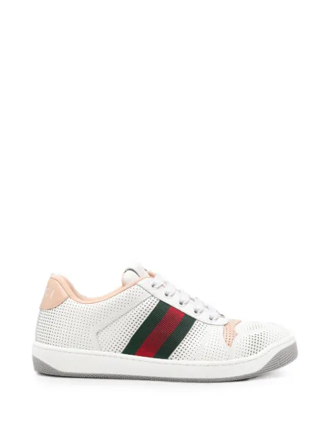 Gucci leather Re-Web sneakers Black A000MVAAGVY