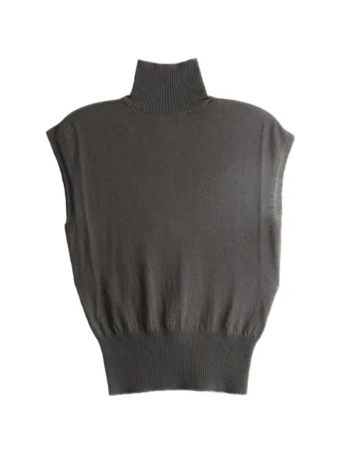 Rick Owens high-neck tank top Grey RP02F5606M
