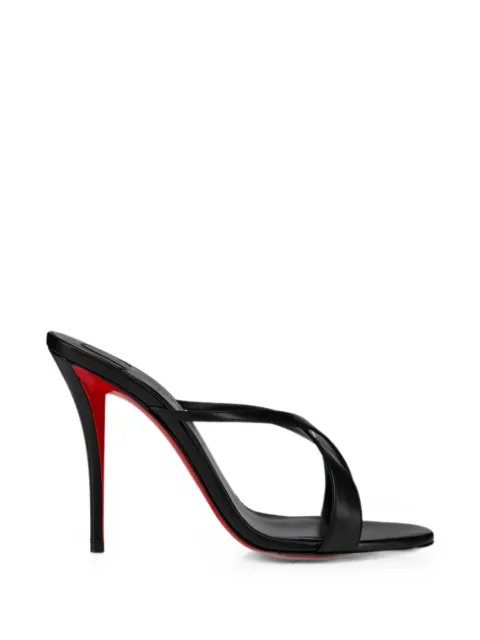 Christian Louboutin Mulazee Cross sandals Black 3260136B439