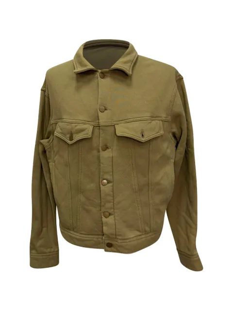 Fear Of God Trucker denim jacket Green RFCPUGBCL757608M