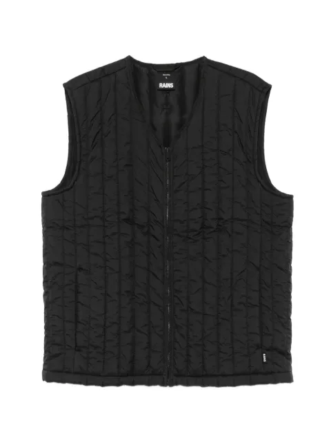 Rains Banja Liner quilted gilet Black 21960