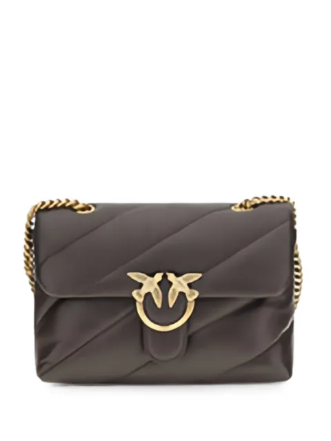 PINKO medium Love quilted-leather shoulder bag Brown 100038A0F2