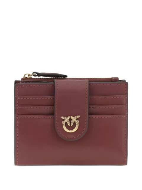PINKO Love Birds leather wallet Red 103610A0F1