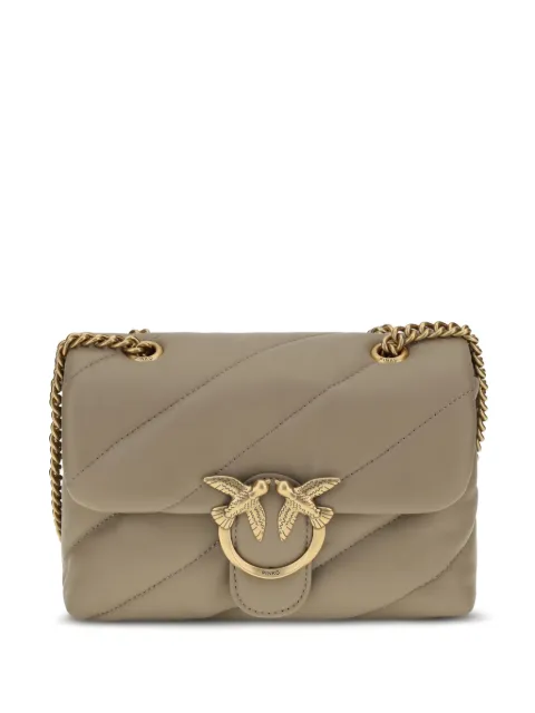 PINKO mini Love Puff quilted shoulder bag Neutrals 100039A0F2
