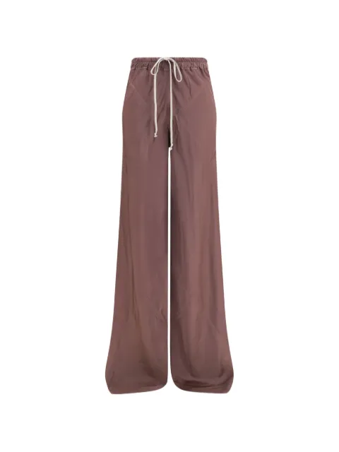 Rick Owens drawstring panelled trousers Purple RP02F5304SCH