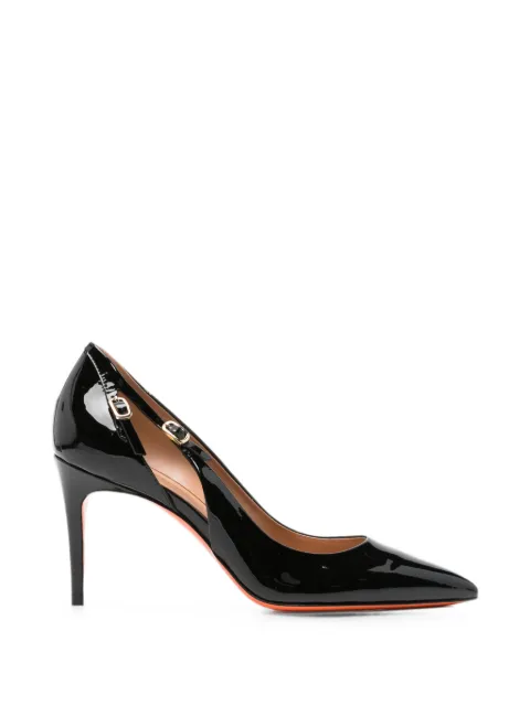 Santoni Audrey leather pumps Black WDXD72423HIANVHD