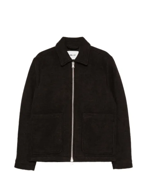 NN07 Gael zip-up jacket Brown 2278267894