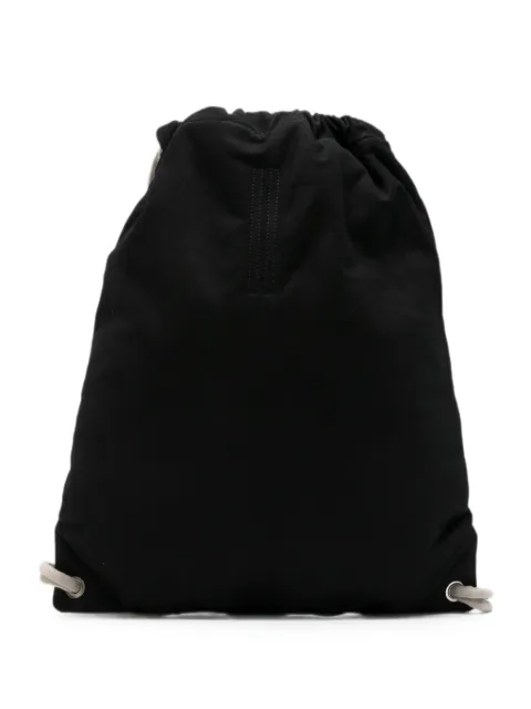 Rick Owens drawstring-fastening backpack Black RA02F0975LBSPA