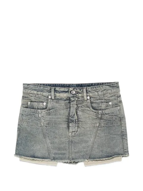 Rick Owens DRKSHDW denim skirt Blue DS02F6347DMIET2
