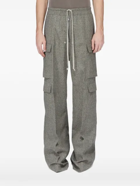 Rick Owens wide-leg cargo pants Grey RU02F4339WBI