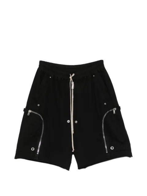 Rick Owens DRKSHDW black cargo shorts Black DU02F6389RIG