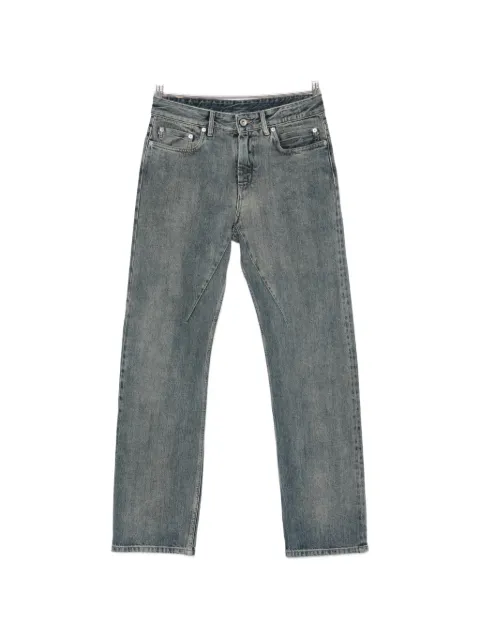 Rick Owens DRKSHDW faded-effect jeans Blue DS02F6310DMI56