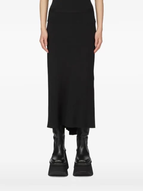 Rick Owens A-line Bias skirt Black RP02F5343HY
