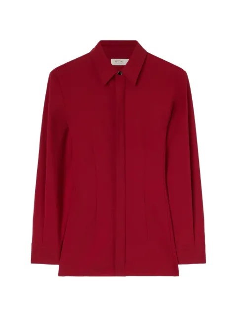RETORI fitted shirt Red 04WFATO014LU03