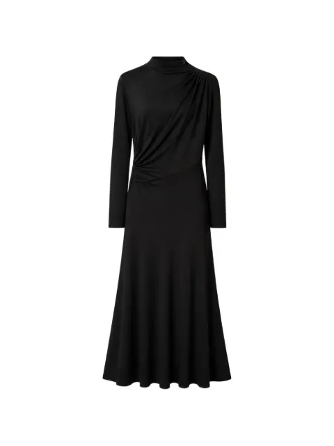 RETORI draped maxi dress Black 03WFADR017VU00