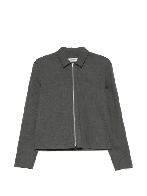 Jil Sander zip-up classic-collar jacket Grey J02DL0303J40325