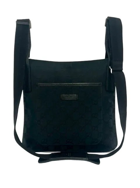 Gucci Pre-Owned 2000-2015 GG Canvas crossbody bag Black U97TRQRMJXAK4Y7Z