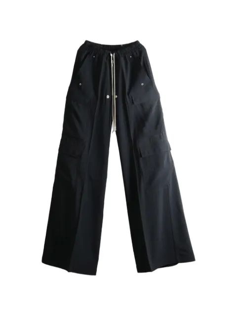 Rick Owens Cargo Belas wide-leg trousers Black RU02F4339HY