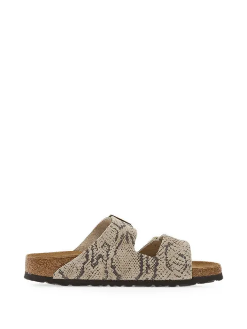 Birkenstock Arizona snake-effect sandals Green 1033065