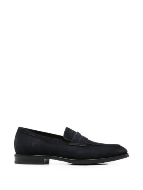 Santoni Adrian RS suede loafers Blue MCAD19385PL7HGEX