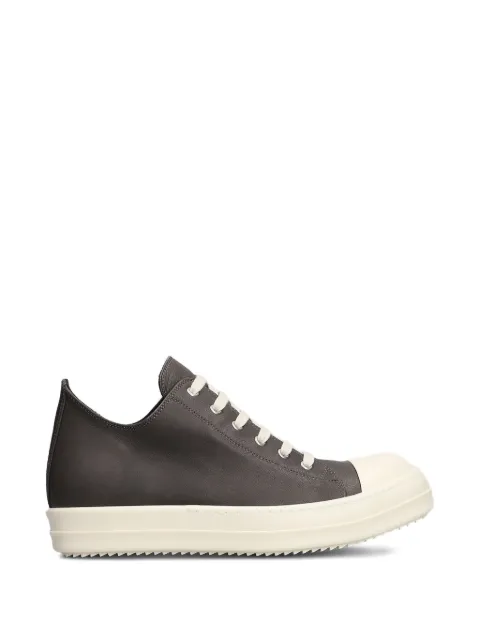 Rick Owens leather toe-cap sneakers Grey RR02F4891L