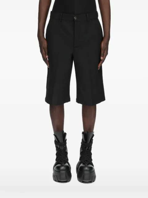 Rick Owens work tailored shorts Black RU02F4372WWH