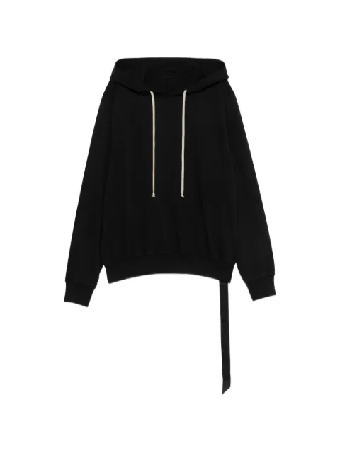 Rick Owens DRKSHDW drawstring hoodie Black DU02F6262RIGP