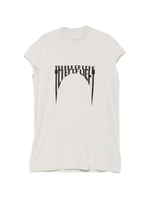 Rick Owens DRKSHDW graphic-print sleeveless T-shirt Neutrals DU02F6167RNEP5P