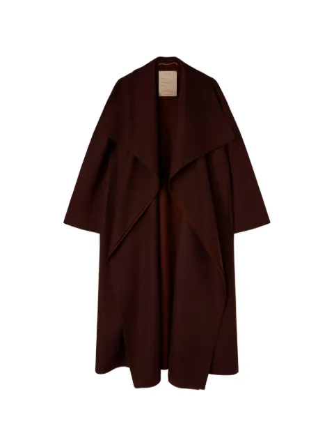 RETORI shawl-collar coat Brown 03WFACO003LD00