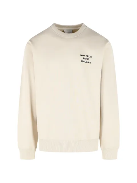 Drôle De Monsieur short-sleeve long-sleeve sweatshirt Neutrals PERMSW149CO127